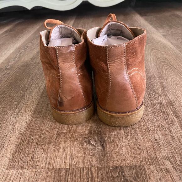 MNY Marc New York Men’s Tan Suede Chukka Boots Lace Up Size 11 Desert Style - Picture 6 of 9